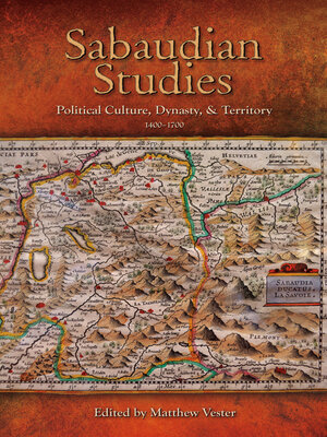 cover image of Sabaudian Studies